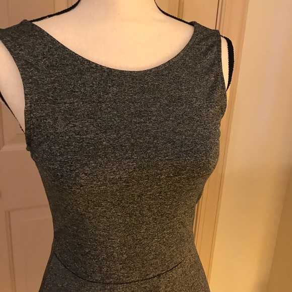 Divided H & M dress. Size 8. Gray - Picture 2 of 3